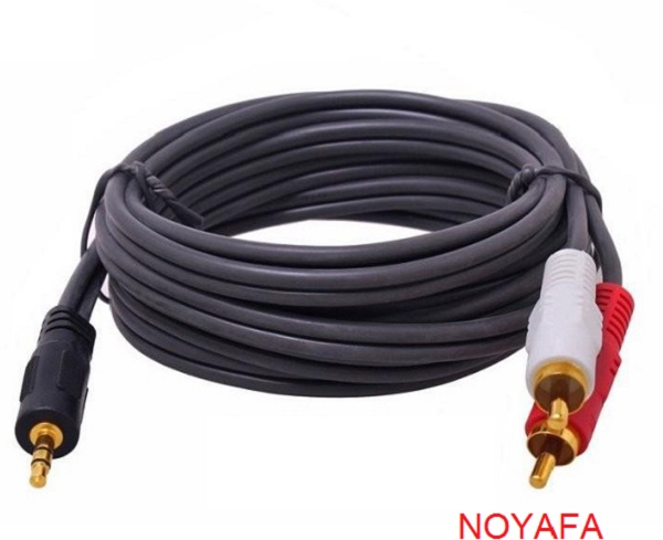 Cáp audio 3.5mm ra audio 10m Dtech cao cấp